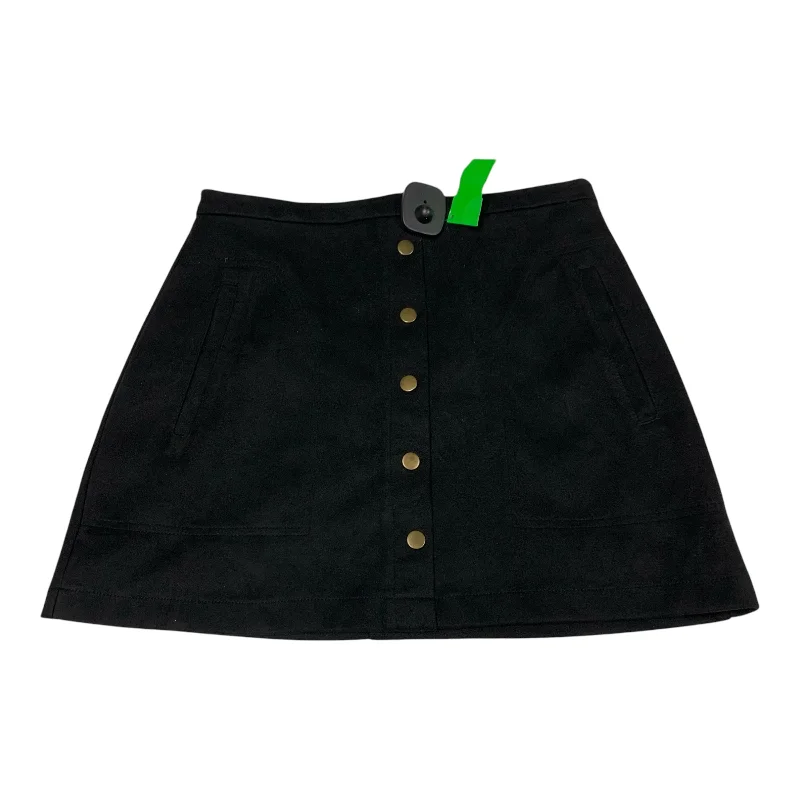 Casual skirts for effortless everyday wear -Skirt Mini & Short By Hyfve In Black, Size: M