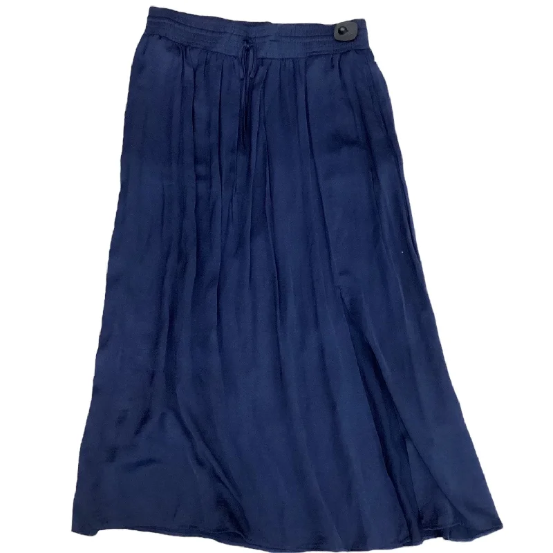 Wrap midi skirts for stylish ease -Skirt Maxi By Chicos In Navy, Size: 2