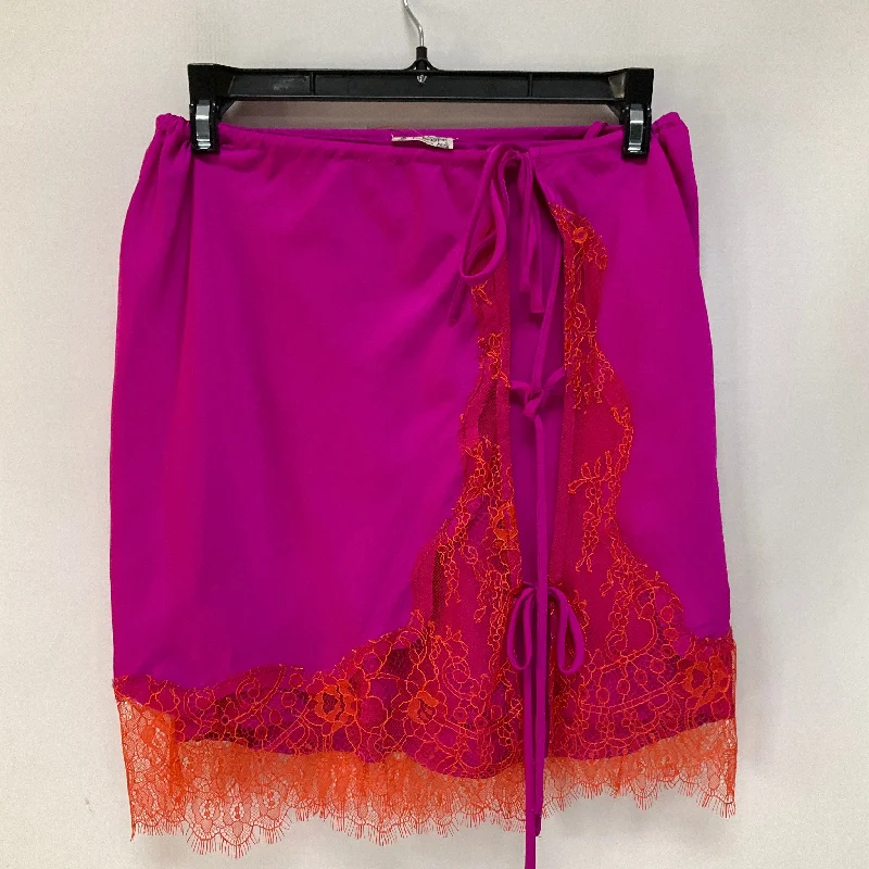 Cute mini skirts for fun party nights -Skirt Mini & Short By Free People In Purple, Size: Xs