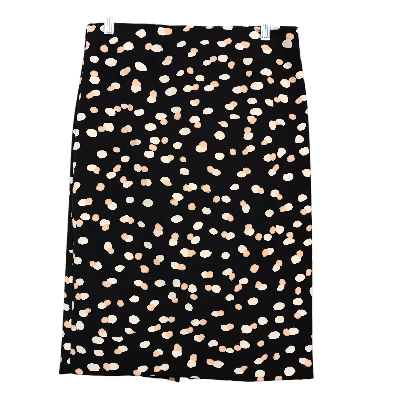 Bold floral skirts for vibrant spring fashion -Skirt Midi By Philosophy In Polkadot Pattern, Size:4