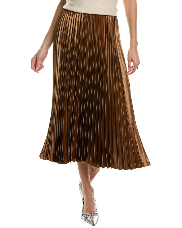 Oversized bodycon dress for women with relaxed fit and modern style -Anne Klein Pleated Skirt