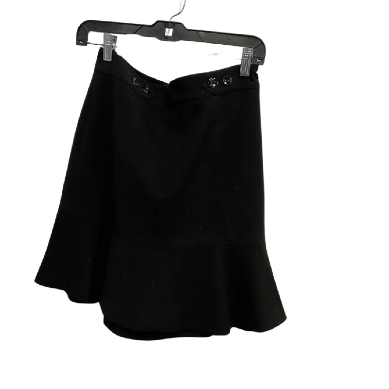 Designer skirts for luxury fashion flair -Skirt Mini & Short By White House Black Market In Black, Size: 8